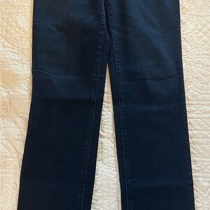 AG Adriano Goldschmied The Prima Mid-Rise Cigarette Jeans - Dark Blue